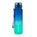 UZSPACE Uzspace Frosted Gradient Waterbottle 3038 (1 L, blue/green)