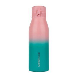 UZSPACE Uzspace Iron Gradient Waterboottle 4203 (600 ml, pink/blue) 23547-01 фото