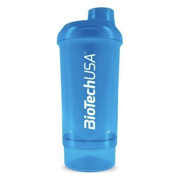 BioTech Shaker Wave + 2 in 1 (500 ml, Schocking Blue) 08741-01 фото