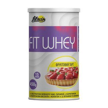 FitWin Fit Whey (450 g, фруктовий тарт) 23810-23810-01 фото