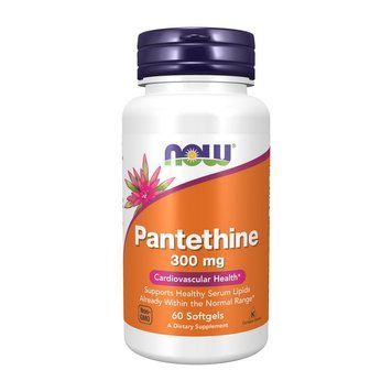 NOW Pantethine 300 mg (60 softgels) 19114-01 фото