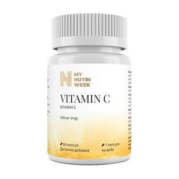 My Nutri Week Vitamin C 500 (60 caps) 24191-01 фото
