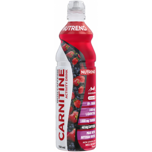 Carnitin activity drink with caffeine - 750 мл 1/8 - ягодный микс 102945 фото