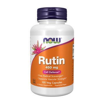 NOW Rutin 450 mg (100 veg caps) 18302-01 фото