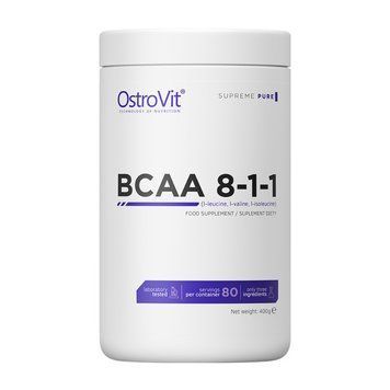 OstroVit 100% BCAA 8-1-1 (400 g, pure) 08374-01 фото