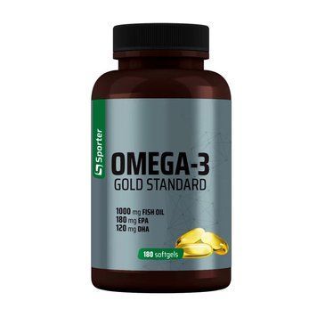 Sporter Omega-3 Gold Standard (180 sgels) 24035-01 фото