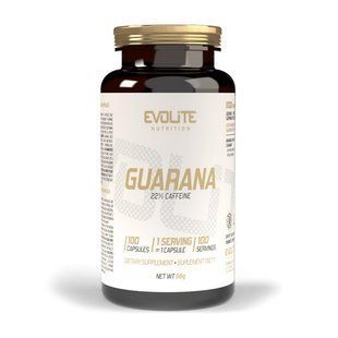 Evolite Nutrition Guarana 22% Caffeine (термін до 28.09.2026) (100 veg caps) 22241-01_T002372 фото