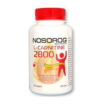 NOSOROG L-Carnitine 2800 mega tabs (120 tab) 19165-01 фото