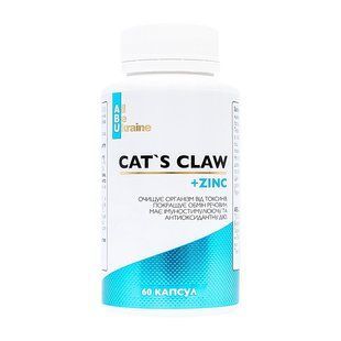 ABU Cat`s Claw + Zinc (60 caps) 23884-01 фото