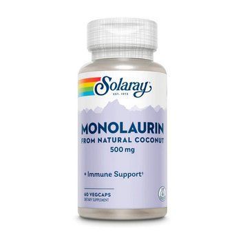 Solaray Monolaurin 500 mg (immune system support) (60 veg caps) 19372-01 фото