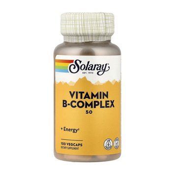 Solaray Vitamin B-Complex 50 (100 veg caps) 24577-01 фото