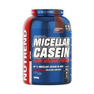 Nutrend Micellar Casein (2250 g, chocolate+cocoa) 10875-10875-01 фото