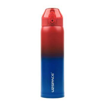 UZSPACE Uzspace X4 Gradient Waterboottle 4201 (500 ml, red/blue) 23551-01 фото