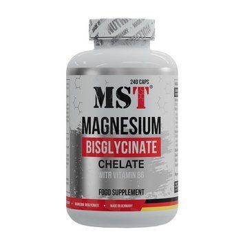 MST Magnesium Bisglycinate With Vitamin B6 (240 caps) 23241-23241-01 фото