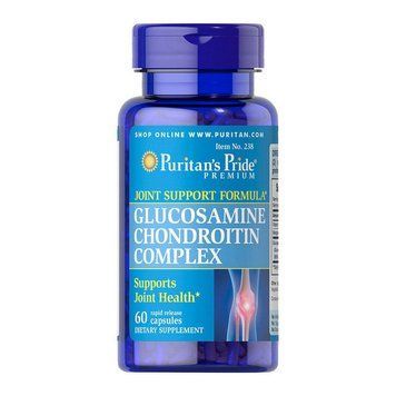Puritan's Pride Glucosamine Chondroitin Complex (60 caps) 10386-01 фото