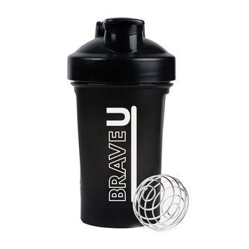 Brave U Shaker With Metal Ball (400 ml, black) 24474-01 фото
