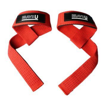 Brave U Lifting Straps Red 24475-01 фото