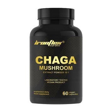IronFlex Chaga Mushroom (60 veg caps) 23058-23058-01 фото