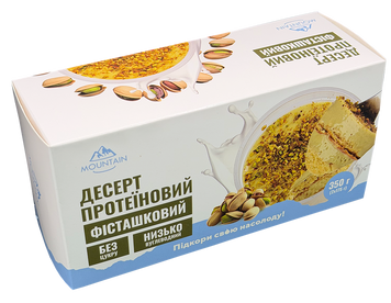 Десерт Протеїновий Фісташковий 2 х 175 грам 4820912700401 фото