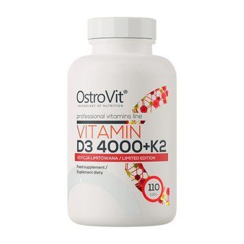 OstroVit Vitamin D3 4000 + K2 (110 tabs) 24002-01 фото
