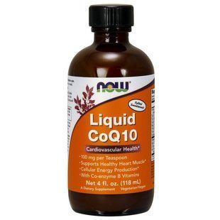 NOW Liquid CoQ10 (118 ml, orange) 08148-01 фото