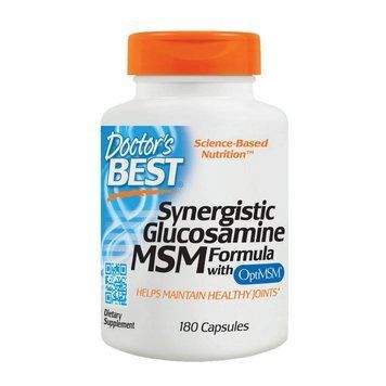 Doctor's BEST Synergistic Glucosamine MSM Formula (180 caps) 09383-01 фото