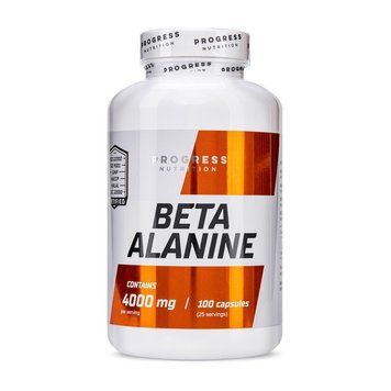 Progress Nutrition Beta Alanine 4000 mg (термін до 04.07.2026) (100 caps) 21830-01_T002378 фото