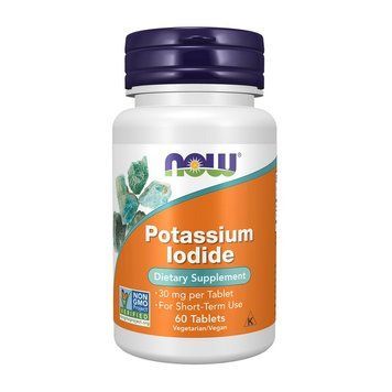 NOW Potassium Iodide 30 mg (60 tab) 23461-01 фото