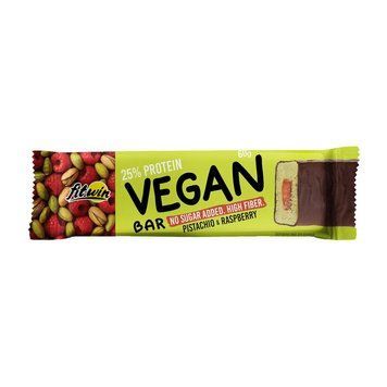 FitWin 25% Vegan Bar (60 g, pistachio & raspberry) 24144-01 фото