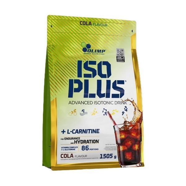 OLIMP Iso Plus + L-Carnitine (1,5 kg, cola) 00494-07 фото