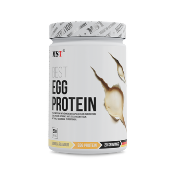 MST&reg; Best EGG Protein Vanilla | Без лактози | Яєчний протеїн Ваніль 20 порцій 500 грамів 4260641167357 фото