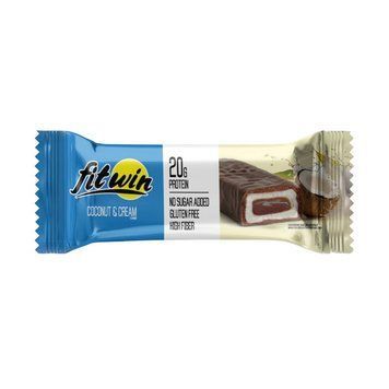 FitWin Fitwin Bar No Sugar Added (60 g, coconut & cream) 23314-01 фото