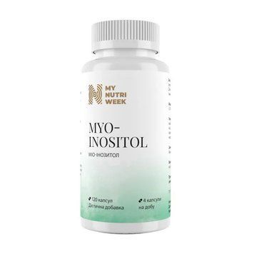 My Nutri Week Myo-Inositol (120 caps) 24206-01 фото