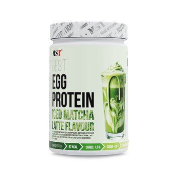 MST&reg; Best EGG Protein Iced Matcha-Latte | Без лактози | Яєчний протеїн Матча-Лате 20 порцій 500 грамів 4260641168002 фото