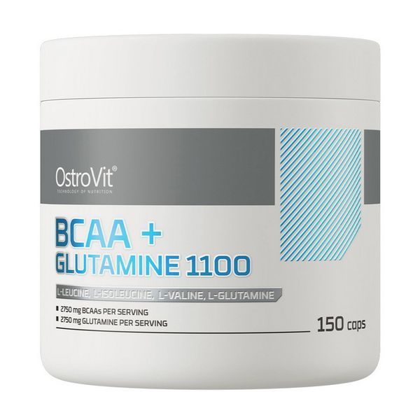 OstroVit BCAA + Glutamine (150 caps) 22094-01 фото OstroVit BCAA + Glutamine (150 caps) 22094-01 фото