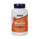 NOW Biotin 10,000 mcg extra strength (120 veg caps)