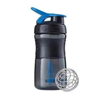 Blender Bottle Blender Bottle SportMixer (590 ml, black/cyan) 24285-01 фото