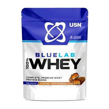 USN Blue Lab 100% Whey (476 g, chocolate caramel) 21991-01 фото