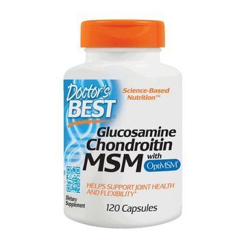 Doctor's BEST Glucosamine Chondroitin with MSM (120 caps) 08701-01 фото