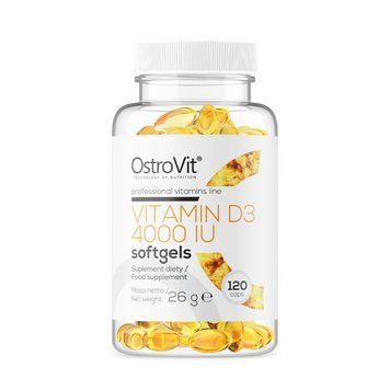 OstroVit Vitamin D3 4000 IU (120 caps) 21823-01 фото