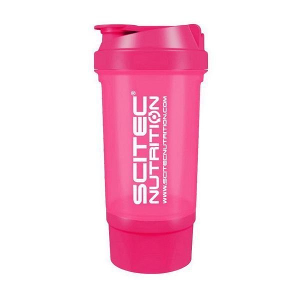Scitec Nutrition Scitec Shaker 500 Travel (500 ml pink) (500 ml, pink) 08158-01 фото