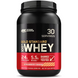 100% Whey Gold Standart 907 г - strawberry-banana Optimum Nutrition 103564 фото 1