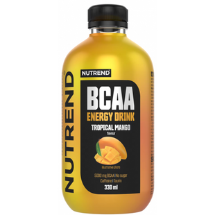 BCAA Energy Drink - 330 мл - тропічне манго 1/8 821644 фото