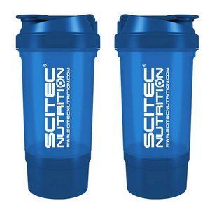 Scitec Nutrition Scitec Shaker 500 Travel (500 ml blue) (500 ml, blue) 08179-01 фото
