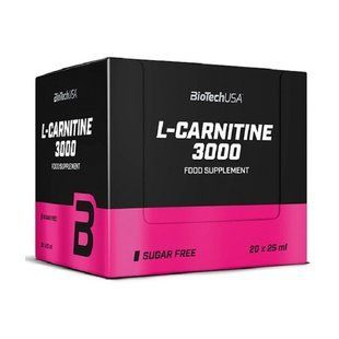 BioTech L-Carnitine Ampule 3000 (20 x 25 ml, lemon) 00491-01 фото