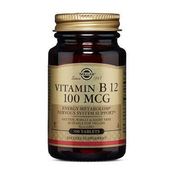 Solgar Vitamin B 12 100 mcg (100 tabs) 11056-01 фото
