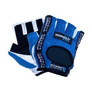 Power System Workout Gloves Blue 2200BU (L size) 24877-01 фото