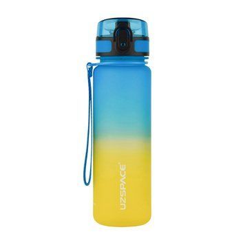 UZSPACE Uzspace Tamish Frosted Waterbottle 3026 (500 ml, blue/yellow) 23399-01 фото