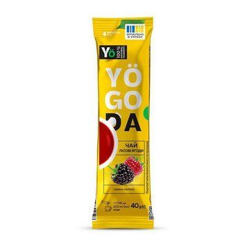 Yogoda Yogoda Tea (40 g, ожина, малина) 24164-01 фото