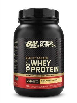 100% Whey Gold Standart 907 г - French Vanilla Creme Optimum Nutrition 748927024111 фото